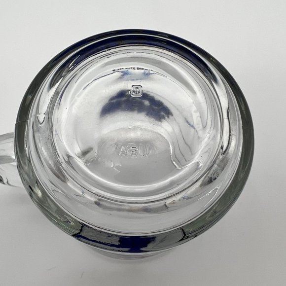 Mickey Mouse Break Time Glass Coffee Mug - Anchor Hocking USA 3.25"  Walt Disney - Picture 4 of 8